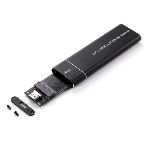 Карман корпус M.2 NVMe жесткого диска SSD, 10Гбс, USB 3.1 Type-C
