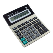 Калькулятор настольный бухгалтерский 18x14см 12-разрядный, KK-8875-12