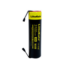 Аккумулятор Liitokala 18650 высокотоковый Li-ion 3.7В 3100мАч 35А, Lii-31S+