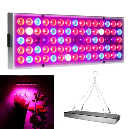 Фитолампа фитопанель для растений, полный спектр 25Вт 75LED 220В