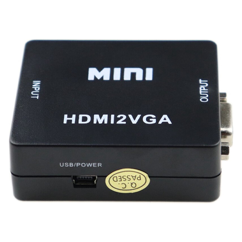Конвертер HDMI - VGA, видео, аудио, 1080p