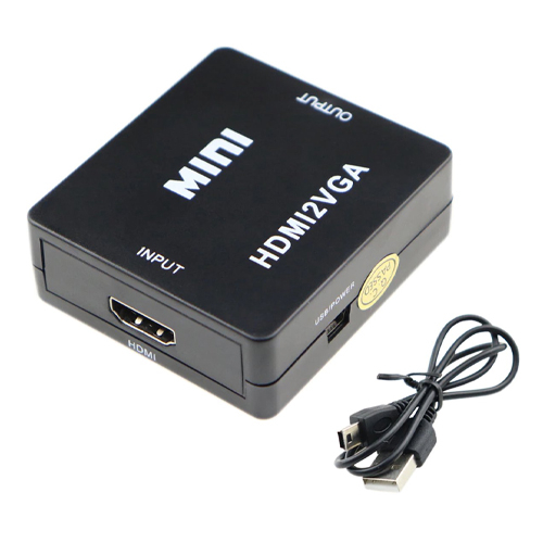 Конвертер HDMI - VGA, видео, аудио, 1080p