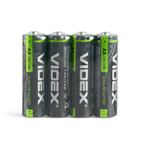 Батарейка AA LR6 Videx Alkaline щелочная 1.5В