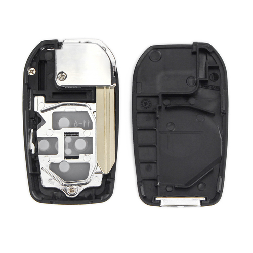 Выкидной ключ, корпус под чип, 2кн, Toyota, TOY47, NEW