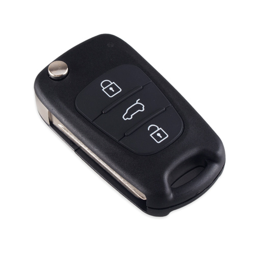 Выкидной ключ, корпус под чип, 3кн, KIA, HY14