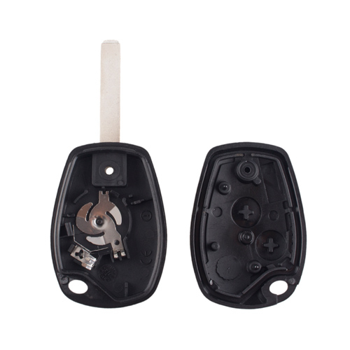 Ключ заготовка, корпус под чип, 2кн, Renault Modus Clio, VA2