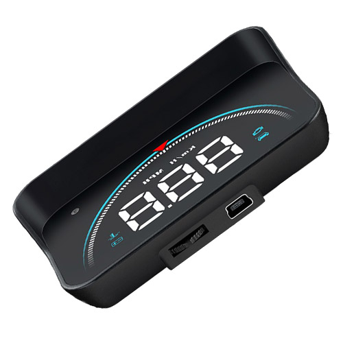 Проектор приборной панели на лобовое стекло OBD2 HUD M8 3.5"