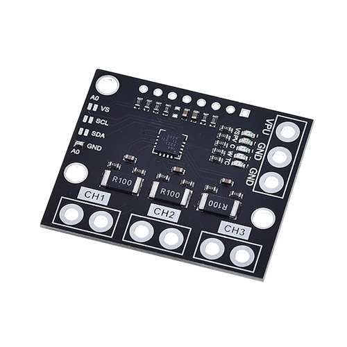Цифровой датчик напряжения тока трехканальный I2C INA3221