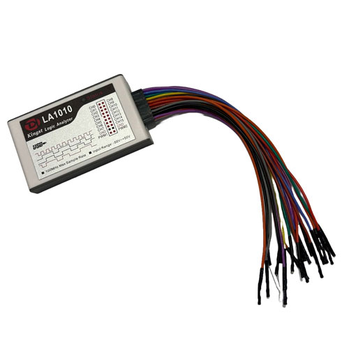 USB Логический анализатор 100МГц 16-кан Type-C, Kingst LA1010