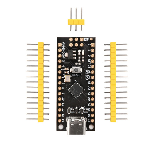 ATTINY88 HW-Tiny 16МГц Type-C, плата разработчика
