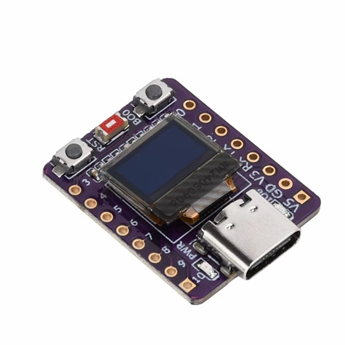 ESP32-C3 0.42" Wi-Fi Bluetooth Type-C, плата разработчика