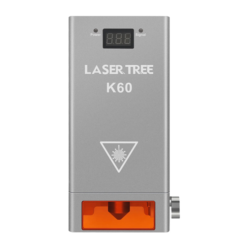 Мощный лазер с подачей воздуха для резки гравировки 60Вт 450нм Laser Tree K60