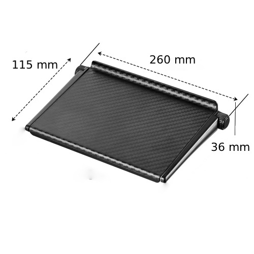 Полка на телевизор монитор, M 26x11.5x3.6см регулируемая подставка, Screen Top Shelf