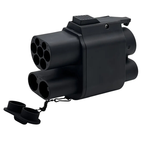 Адаптер CCS2 на CCS1 Type2 AC+DC, 350А 350кВт 1000В, GUWIEYG
