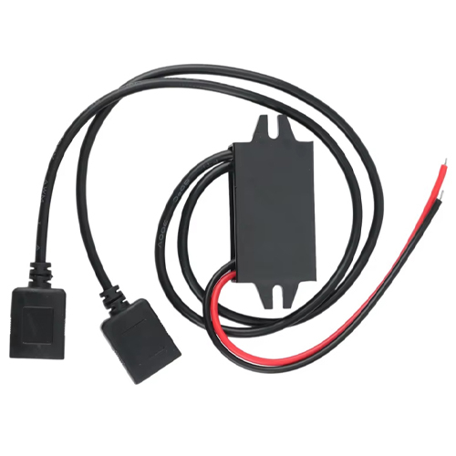 Преобразователь напряжения 12В-5В 3А 2xUSB, скрытая проводка авто