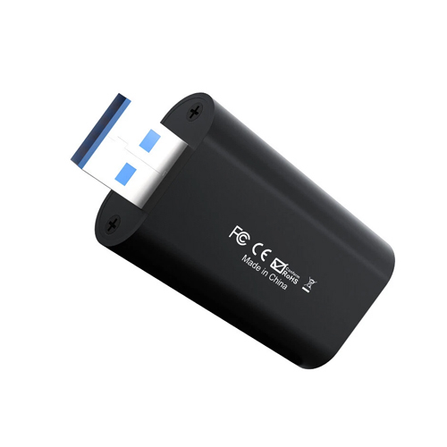 Карта видеозахвата внешняя, портативная, USB 3.0, 4K 30Гц, HDMI, 1080p