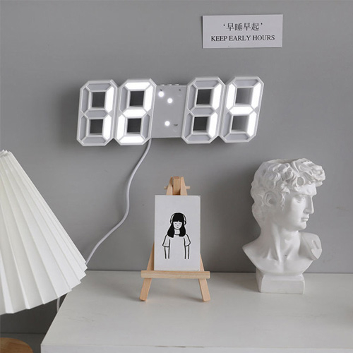Часы электронные LED с будильником датой и температурой, LY-1089