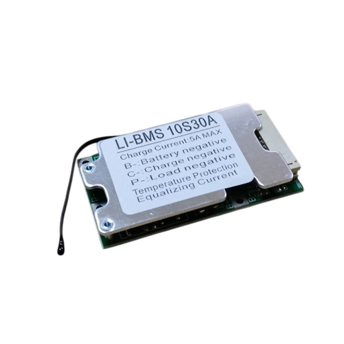 BMS контроллер 10S 30А плата заряда защиты 10х Li-ion 36В с балансиром