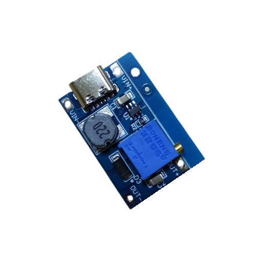 Преобразователь напряжения повышающий MT3608 2-24 на 5-28В, Type-C