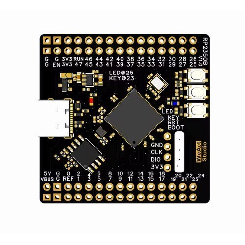 RP2350B WeAct Studio ARM/RISC-V 150МГц Type-C, плата разработчика