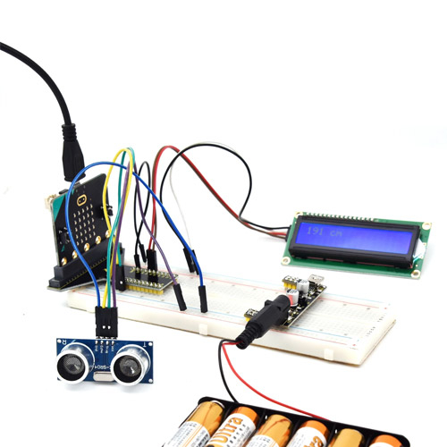 BBC Micro:bit Starter Kit стартовый набор в кейсе Keyestudio KS-4004, с платой разработки