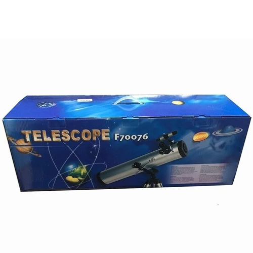 Телескоп астрономический F70076 76/700мм, ньютоновский рефлектор, на штативе