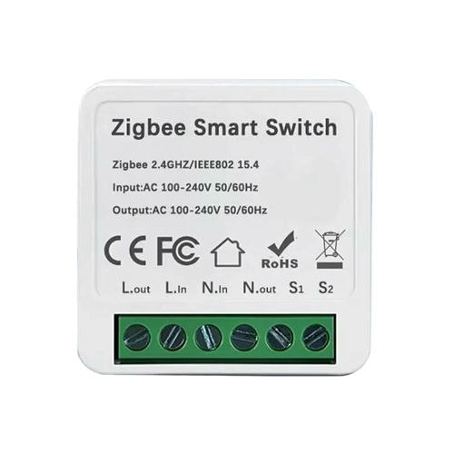 Zigbee 3.0 модуль реле выключатель для умного дома 220В 16А
