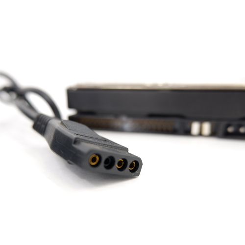 Блок питания, сетевой адаптер 220В на 12В 5В 2.5А, 4-pin Molex