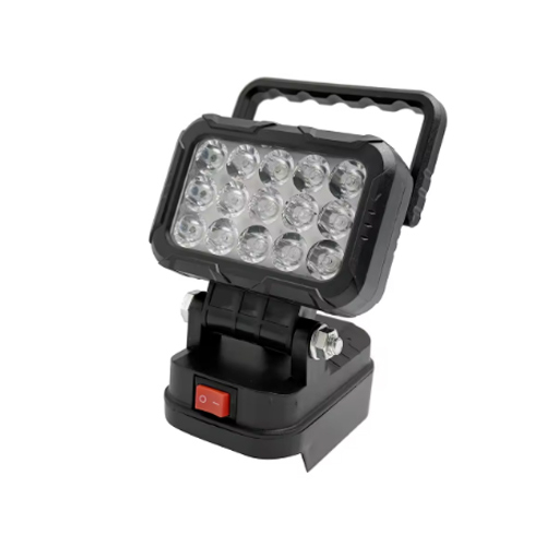 Светодиодный фонарь для аккумулятора 14.4/18В Makita LXT, 15LED 15Вт 1600лм