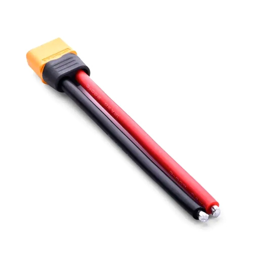 Кабель силовой XT60H-M XT60 16см 14AWG 30А, маркировка 12AWG, папа Кабель силовой XT60H-M XT60 16см 14AWG 30А, маркировка 12AWG, папа