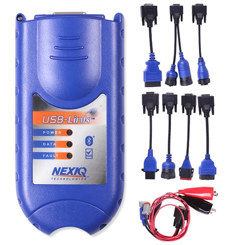 Nexiq 125032 USB Link и Bluetooth cканер диагностики грузовых авто