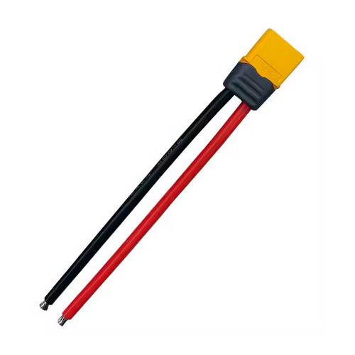 Кабель силовой Amass XT60 15см 12AWG 60А, папа