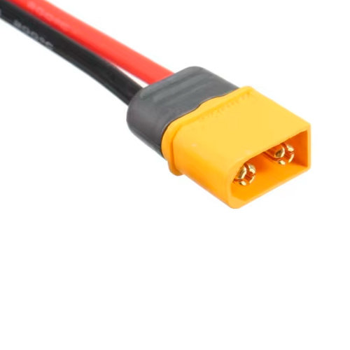 Кабель силовой Amass XT60 15см 12AWG 60А, папа