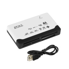 USB Mini/MicroSD SD MMC xD M2 MS Duo CF кардридер
