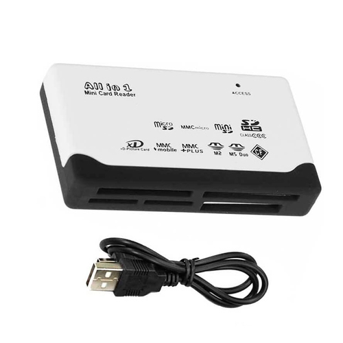 USB Mini/MicroSD SD MMC xD M2 MS Duo CF кардридер