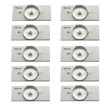 LED сегмент 10шт 3В для планки лампы подсветки ЖК телевизора