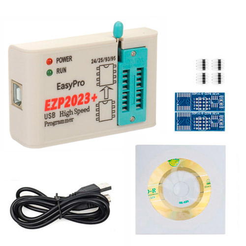 USB программатор EZP2023+ 24 25 93 95 EEPROM, 25 FLASH