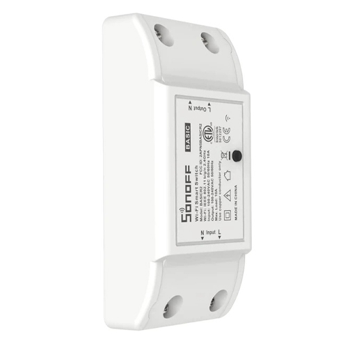 Wi-Fi модуль реле Sonoff Basic R2 выключатель для умного дома 220В 10А